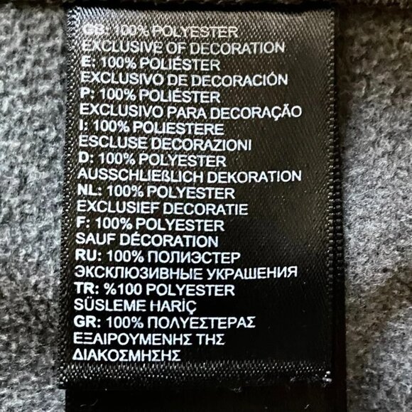 The North Face Gray 1/4 Zip Pullover Mock Turtleneck Sweater Women's Sz M EUC - Picture 9 of 9